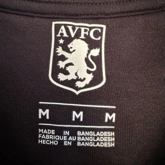 Aston Villa Loop Graphic Crew THIS IS SOLD UNABLE TO DELETE - Picture 4 of 7